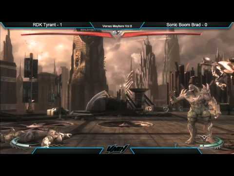 #13 VMH8 Injustice - RDK Tyrant -vs- Sonic Boom Brad