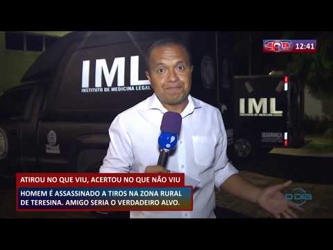 ROTA DO DIA 26 02 20  Homem eÌ assassinado a tiros na zona rural de Teresina