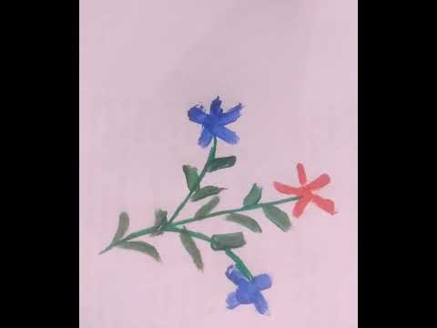 2 different types of flowers 🌹for begginers| easy| art and craft with Mahrukh#shorts #homemade