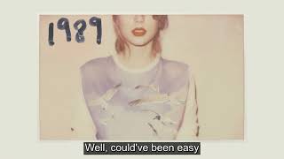 Taylor Swift - All You Had To Do Was Stay (Officia