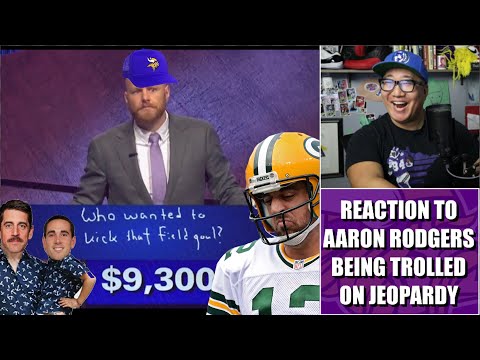 Octogenarian Aaron Rodgers Trolled on Jeopardy