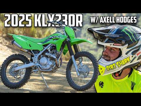 2025 Kawasaki KLX230R First Ride - With Axell Hodges! - Cycle News