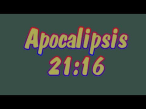 Apocalipsis 21:16