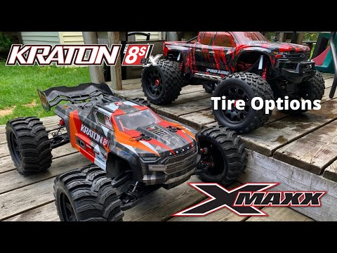 Traxxas X-Maxx and Arrma Kraton 8s Tire Options (YOU NEED THESE NUTS!)