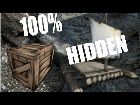 BEST WAY TO HIDE STORAGE | 3 BEST Raft Designs Ark: Survival Evolved