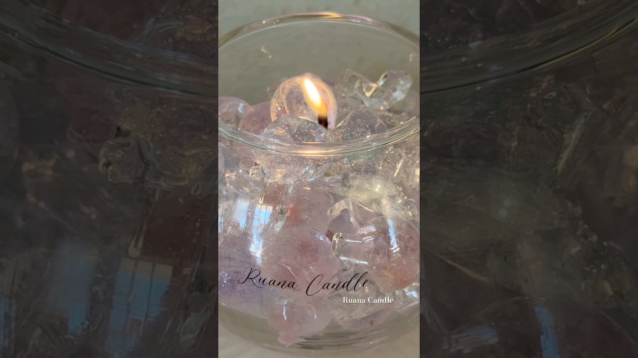 バブルジェル🫧#ジェルキャンドル #ジェルワックス#キャンドル作り #candle #candlemaking #作業動画 #candles #カラフル#製作動画