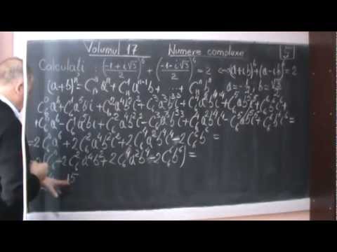 Lectia 129 - O alta forma de reprezentare a unui numar complex diferita de forma algebrica