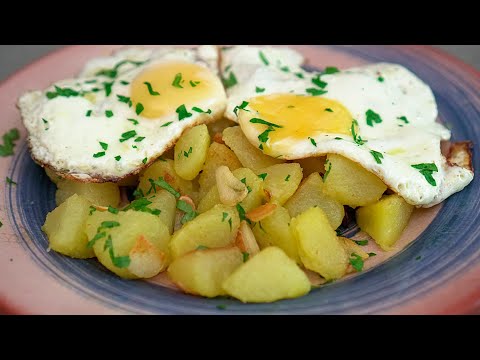 Las patatas al ajillo más deliciosas