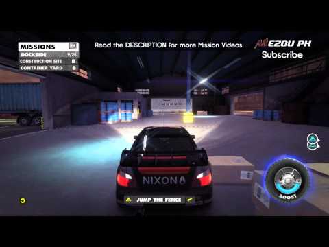DiRT ShowDown - Yoko Hama - Dockside (zone 1) - All Missions 25/25