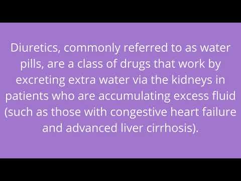 Pharmacy Technician Practice Test Question | Diuretics | 💊