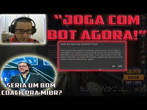 LINDINHO TILTOU COM GHOST NA PARTIDA E QUITOU! ZORLAK NA MIBR? E TWIT DO FNX É A ZIKA DA MIBR??