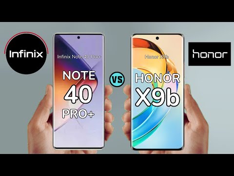 Infinix Note 40 Pro Plus vs Honor X9b | Full Comparison