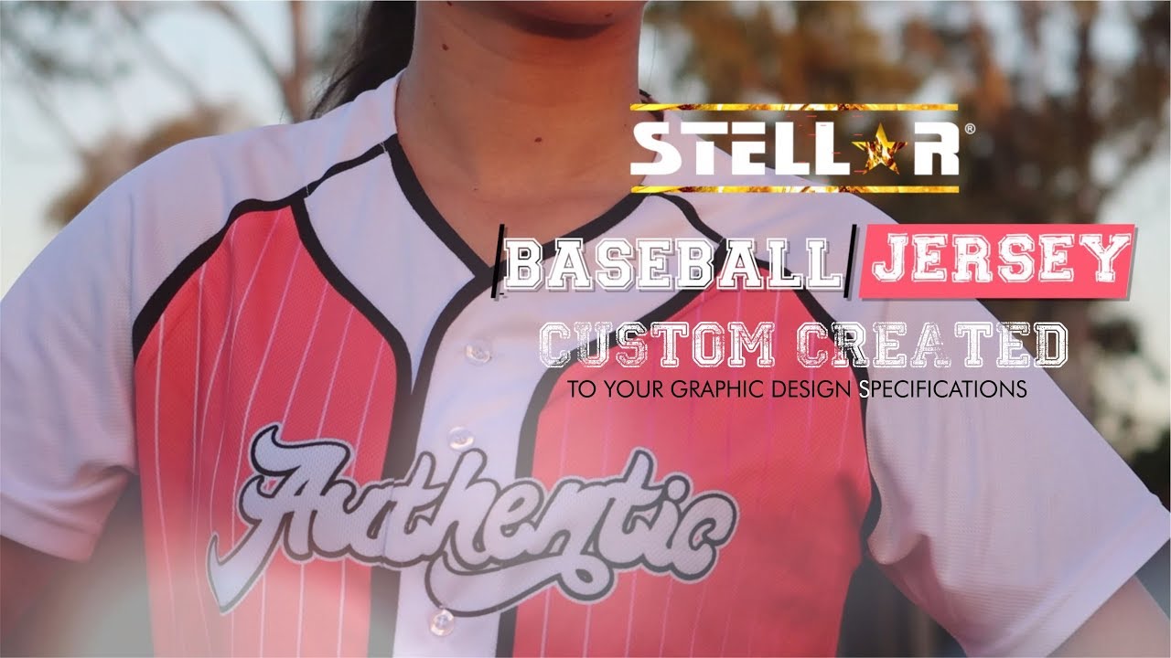 Baseball Jersey – Custom Designed to your Artwork specifications