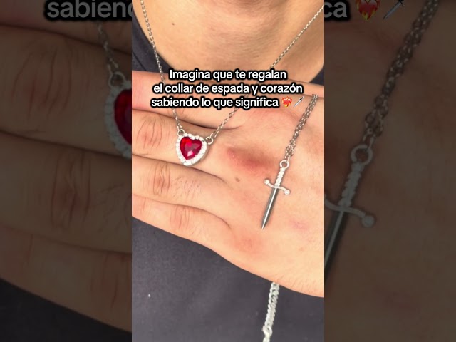 Vídeo relacionado con BLNC Collar de Espada de Hueso Pure Nail, Colgante Geométrico de Anime con Cordón, Joyería de Metal para Hombre y Mujer