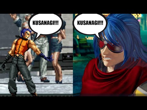 KUSANAGI!!!! Special Intro - KOF 2002 version vs. KOF XV Version
