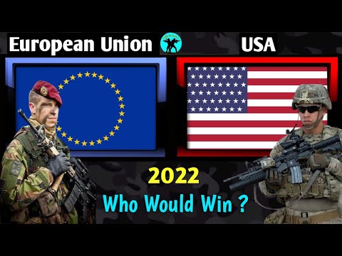 European Union vs USA Military Power Comparison 2022 | EU vs USA Military Comparison | USA vs EU