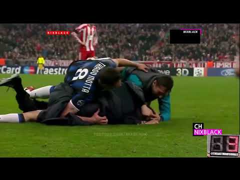 LATE GOAL of Goran Pandev ​(Inter IT) v Bayern München at 87 ／ 2010-11 UCL R16 2º leg