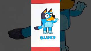 Bluey Boyama Videosu #bluey #shorts #coloring #cartoonnetwork #renkliboyamalar #