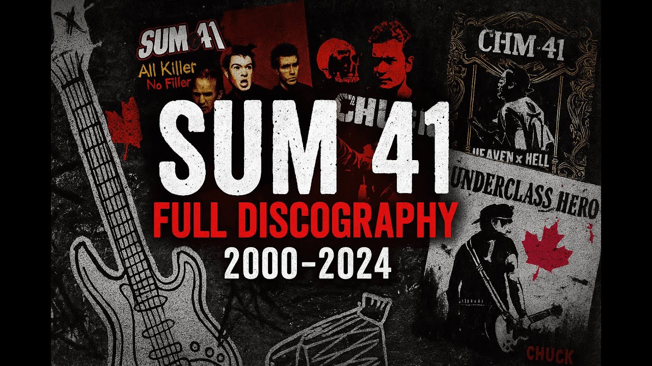 Sum 41 Full Discography | Every Studio Album (2001–2024)