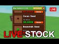 LIVE🔴| GROW A GARDEN STOCK, EGGS, SEEDS AND WEATHER 24/7!