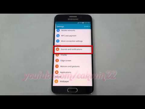 Android Lollipop : How to turn on or turn off Do Not Disturb (Block All Notification) on Galaxy S6