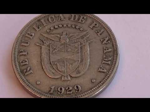 An Old 1929 Panama Coin