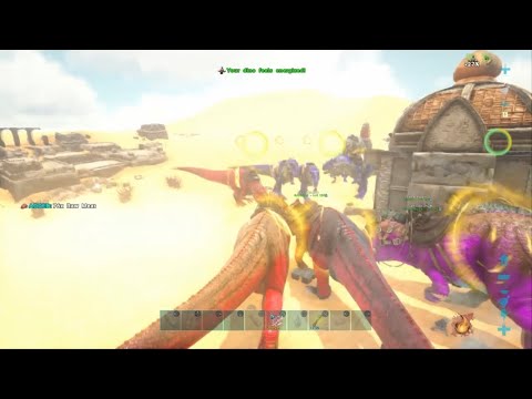 Ark Small Tribes Ps4|GIGA FIGHTS & ATTACKING SERV 30 Scorched Earth