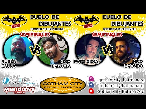 Semifinales del Duelo de Dibujantes