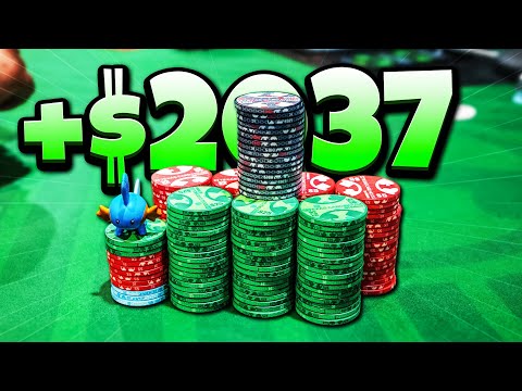 The CRAZIEST $2/5 Game in the WORLD!! $2000+ POT w/ SET of ACES! | Poker Vlog #224