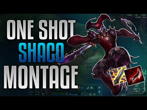 CRIT SHACO ONE SHOT Montage 2018 - League Of Legends