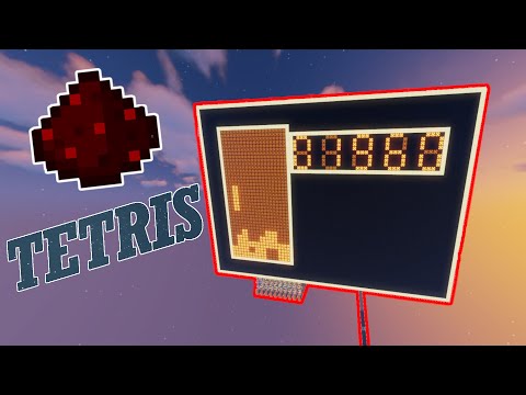 Tetris in Minecraft mit Redstone ?!?!  #Minecraft