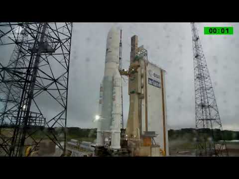 ESA Ariane 5 rocket lift-off | Flight VA247