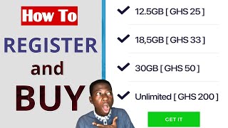 The Cheapest Data for All Networks - How to register and Buy