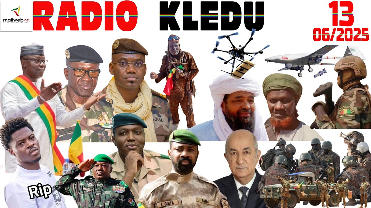 La Revue de Presse de la RADIO KLEDU du 13 Juin 2025