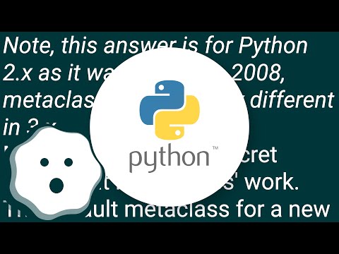 What are metaclasses in Python?