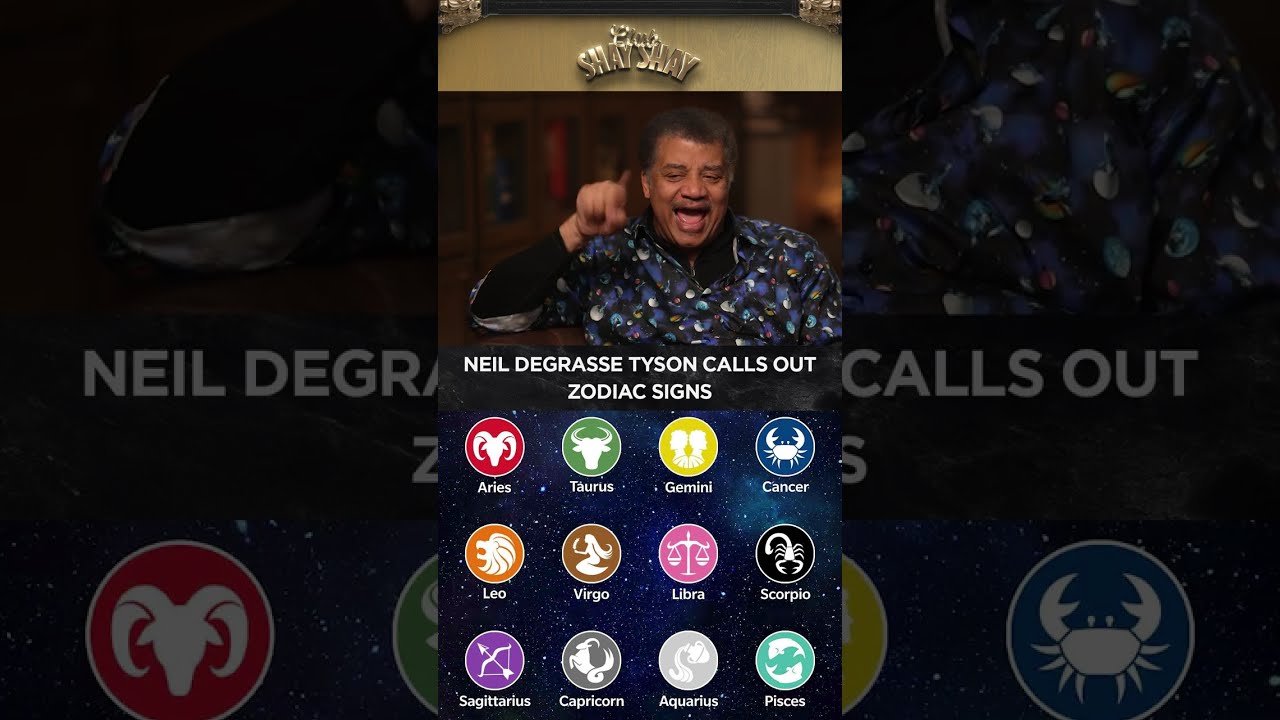 Neil deGrasse Tyson Calls Out Zodiac Signs I CLUB SHAY SHAY