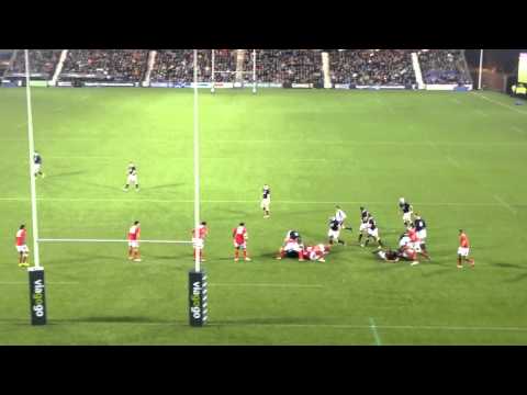 Tommy Seymour try against Tonga