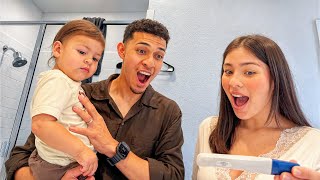 FINDING OUT WE’RE PREGNANT WITH BABY #2!