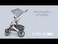 миниатюра 1 Видео о товаре Коляска 2 в 1 Uppababy Cruz V2, Hazel (Оливковый)