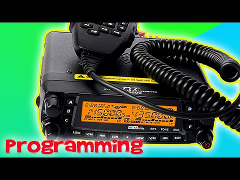How to Program the TYT TH 9800 Quad Band Ham Radio - Ham Radio Programming