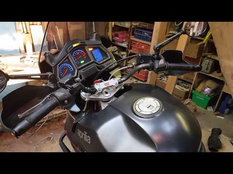 Aprilia caponord 1000 etv - Cold start