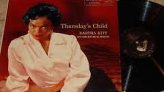 Eartha Kitt With Henri René And His Orchestra ‎– Thursday's Child  - Fascinating Man/RCA 1956