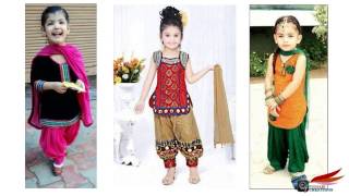 Little Girls Punjabi Suit Designs | Designer Salwar Suit For Kids