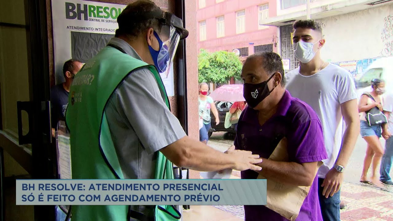 Atendimento do BH Resolve é feito com agendamento prévio