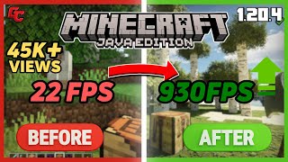 930+ FPS✔️ || How to Boost FPS in Minecraft TLauncher || Complete Guide 2024 #minecraft #lagfix