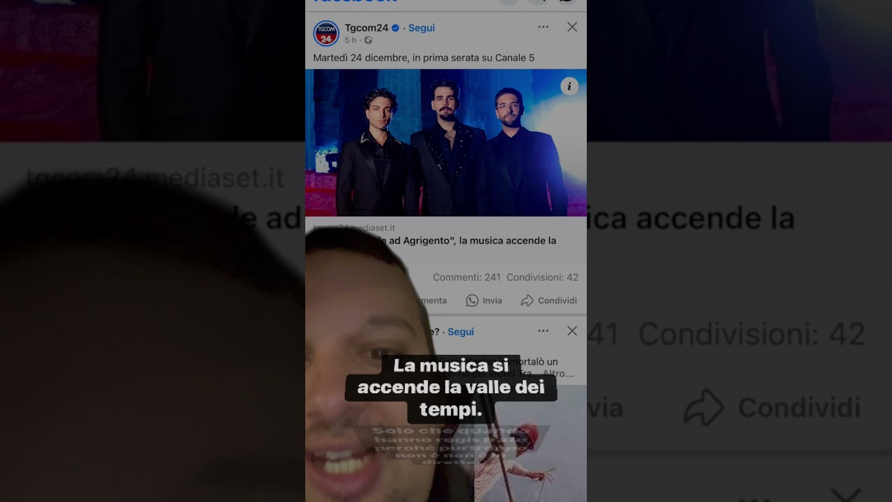 Il concerto di Natale de Il Volo su Canale 5 la notte del 24 dicembre è stato registrato ad agosto!