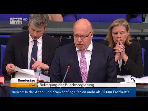 Befragung der Bundesregierung zum nationalen Reformprogramm 2018 am 25.04.18