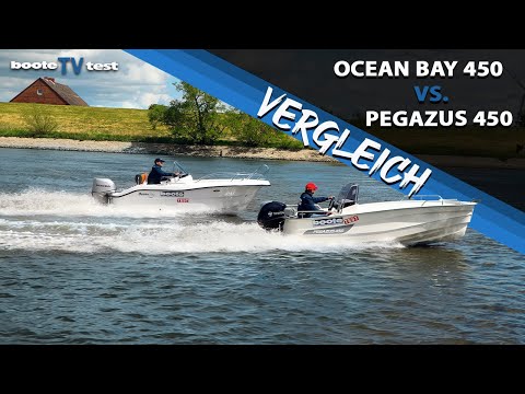 VERGLEICH: Ocean Bay 450 vs. Pegazus 450