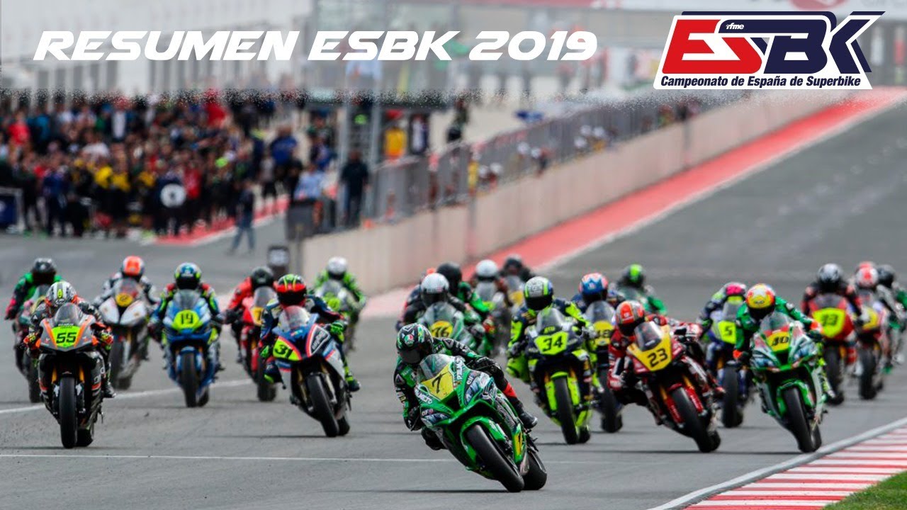 ESBK Campeonato de España de Superbike. Resumen temporada categoría Superbike.