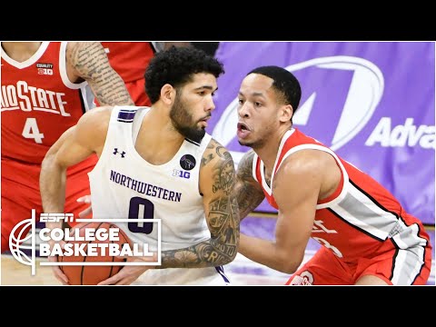 西北野貓 VS 23號俄亥俄州立大學Buckeyes [HIGHLIGHTS] | ESPN大學籃球頻道 (Northwestern Wildcats vs. No. 23 Ohio State Buckeyes [HIGHLIGHTS] | ESPN College Basketball)